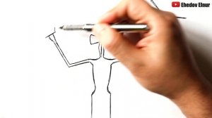 Как нарисовать Сиреноголового | SCP 6789