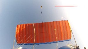 Страшный режим свала на парашюте!