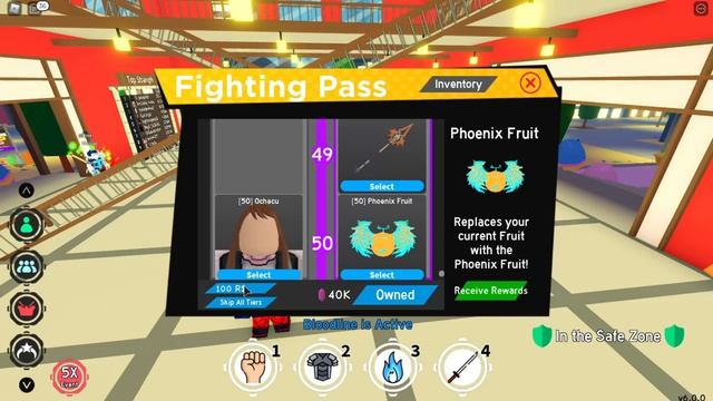 ФЕНИКС и СУСАНОО ? Anime Fighting Simulator Perfected Wings Phoenix Fruit смотреть онлайн