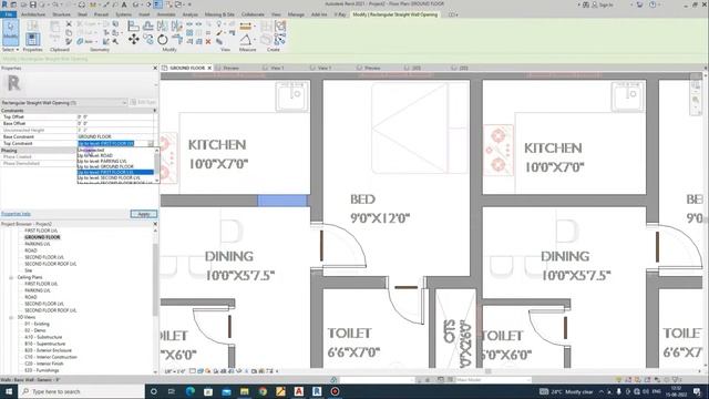 CREATING 3D FLOOR PLAN IN REVIT USING AUTOCAD FILE | SECTION CUT VIEW смотреть онлайн