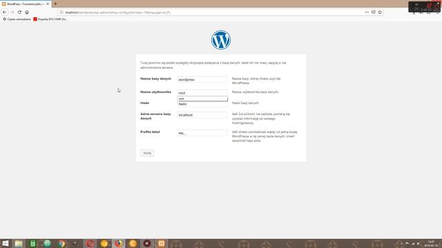 Wordpress - instalacja na localhost xampp смотреть онлайн
