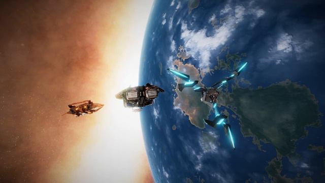 Elite Dangerous Distant Worlds 2 - Log 012 - Tailgating In Space смотреть онлайн