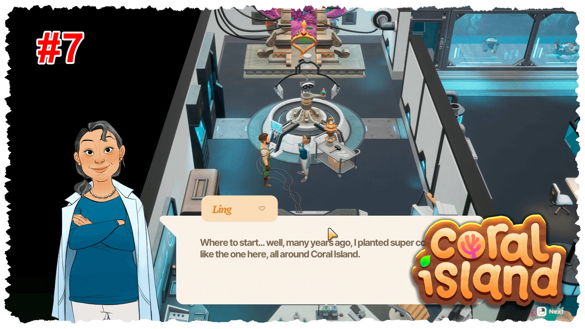 Coral Island типа #7 но 8