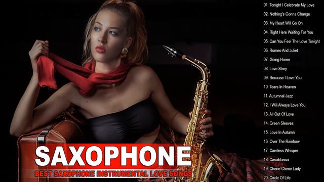 Top 40 Saxophone Cover Popular Songs - Best Instrumental Saxophone Covers 2021