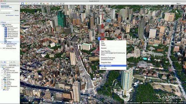 Google Earth Pro Viewshed Tool смотреть онлайн