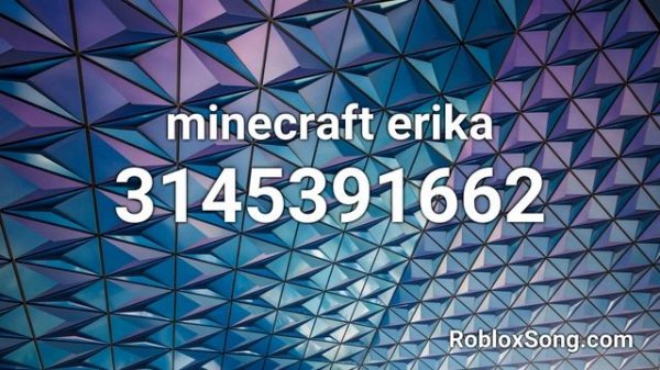 minecraft erika Roblox ID - Roblox Music Code