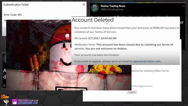 Bản Tin Roblox - Hãy Cẩn Thận Với Ban IP Vĩnh Viễn Tạo Bao Nhiêu Tài Khoản Cũng Ra Đảo смотреть онлайн