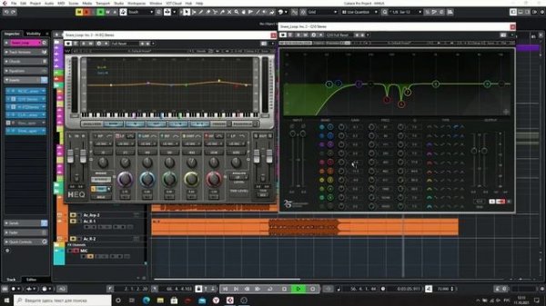 Сведение в Cubase. Краткий обзор по сведению, ч.10