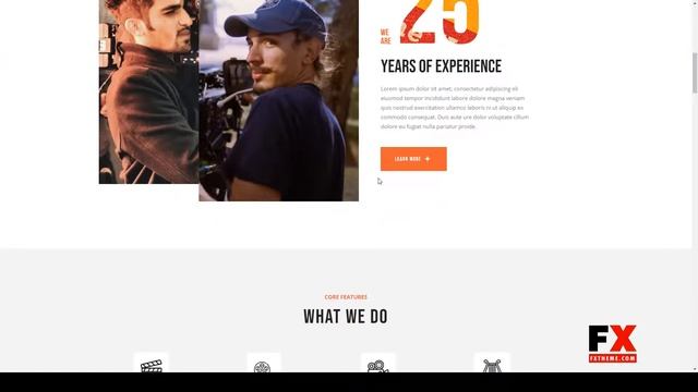 Miker - Movie and Film Studio Elementor Template Kit wordpress template studio Website Builder смотреть онлайн