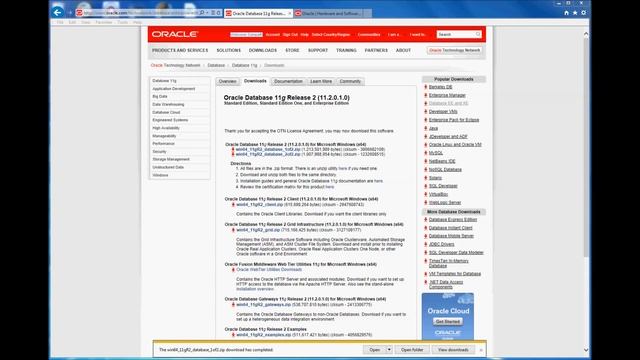 How to install oracle 11g on windows 7 64 bit (Part 2 of 5) - Database Tutorial 20 смотреть онлайн