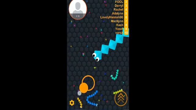 обзор игры snakes.io 2часть смотреть онлайн