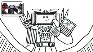 КАК НАРИСОВАТЬ ТИТАНА СПИКЕРМЕНА (Улучшенного), ТИТАНА ТВ МЕНА, ТИТАНА КАМЕРАМЕНА из Скибиди Туалет