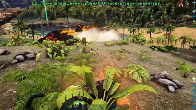 МАХНУЛ САБЛЕЗУБА НЕ ГЛЯДЯ - ARK Survival Primal Fear #4 смотреть онлайн