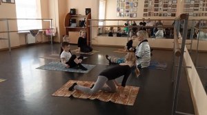 партерная гимнастика для детей#  гимнастика на коврике