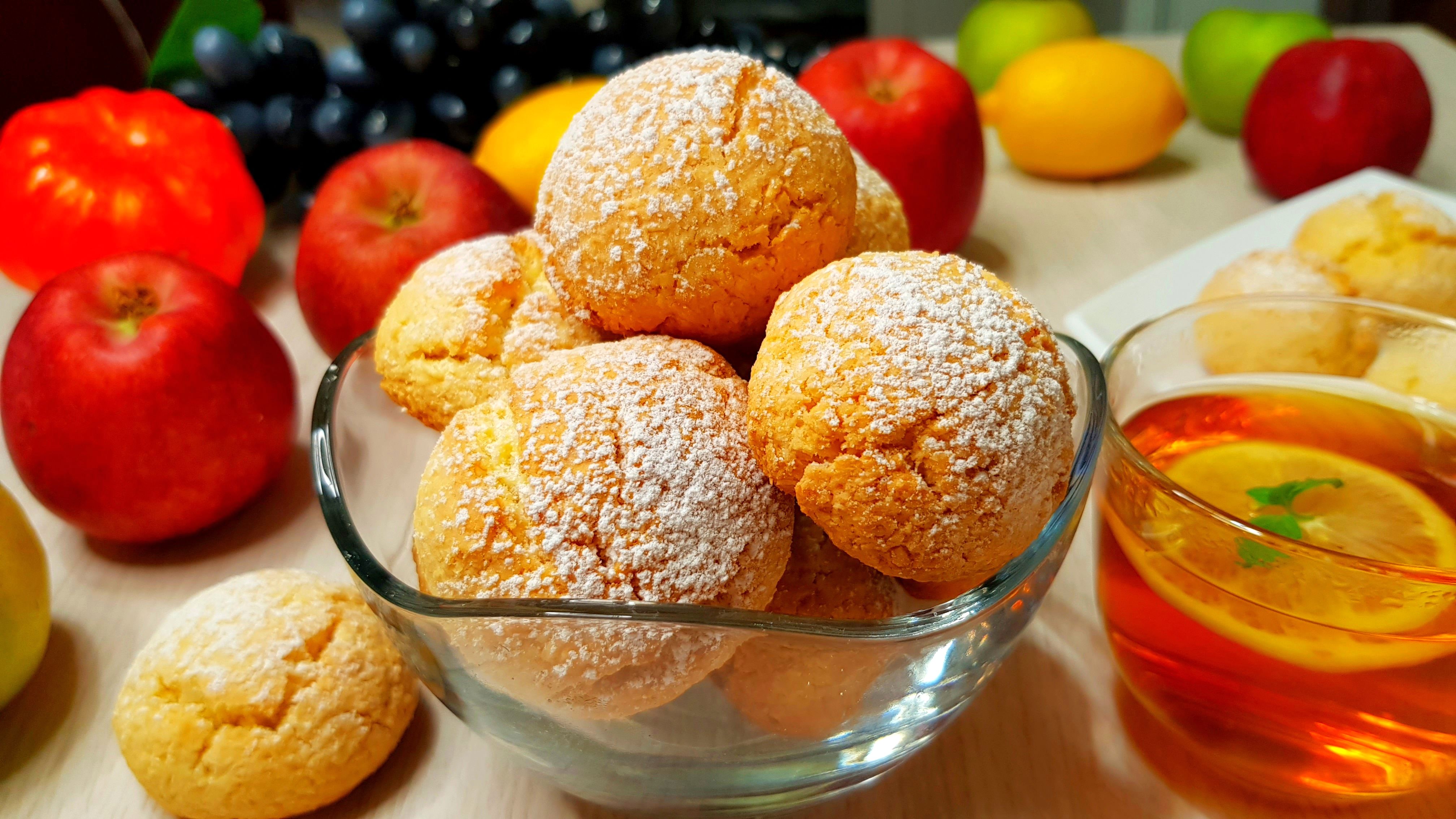 Домашнее СЛИВОЧНО-КОКОСОВОЕ ПЕЧЕНЬЕ – фантастически вкусная выпечка к чаю! смотреть онлайн