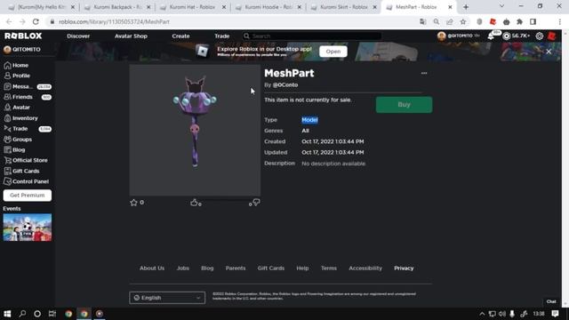 Novos itens Grátis!! [Kuromi Backpack, Kuromi Hat, Kuromi Hoodie] Roblox Evento My Hello Kitty Cafe смотреть онлайн