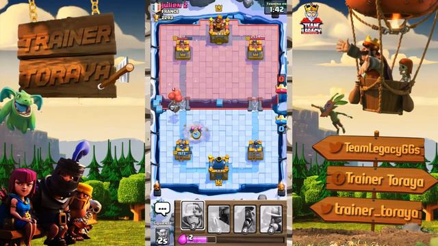 ¡Nueva serie! En camino a arena legendaria #1 | Clash Royale [Trainer Toraya] смотреть онлайн