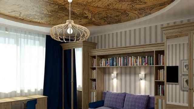 Коричневый потолок в интерьере (подборка фото) смотреть онлайн