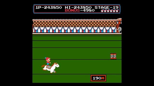 Circus Charlie - Цирк Чарли (Dendy) Полное прохождение Full HD 1080p смотреть онлайн