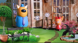 Три кота. Японский сад