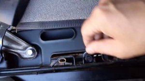 Не сдвигается сиденье Лада Калина. Бесплатный ремонт.