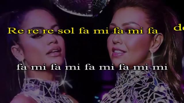 Thalía, Natti Natasha - No Me Acuerdo (Flauta dulce con notas) смотреть онлайн