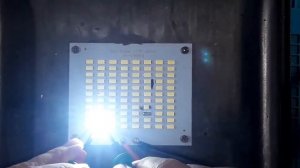 Замена светодиодов в уличном прожекторе