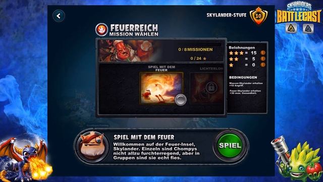 SKYLANDERS BATTLECAST STORY PART 2 - Eigenes Deck & Feuerreich - Let´s Play Skylanders Battlecast смотреть онлайн