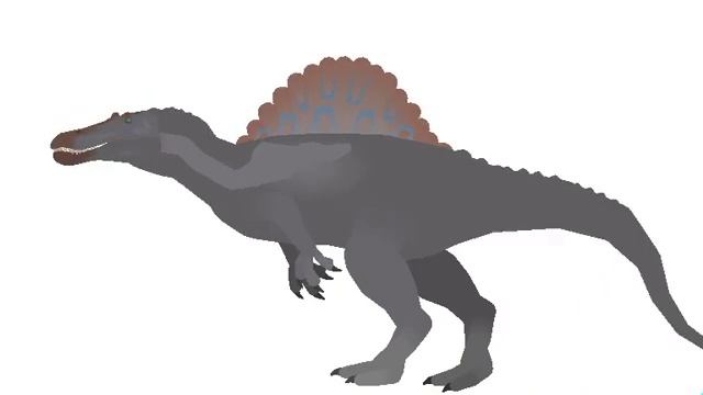 (Stick nodes Pro) Spinosaurus Jurassic park 3 Test смотреть онлайн