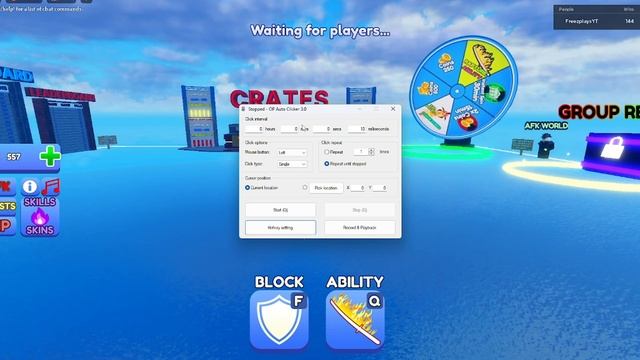 Best auto cliker Settings - Blade Ball смотреть онлайн