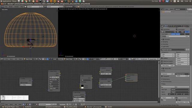 03 - Industrial Robot - Настройка материалов и окружения в Blender смотреть онлайн