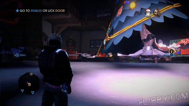 How to glitch into Santa's Workshop in Saints Row IV смотреть онлайн