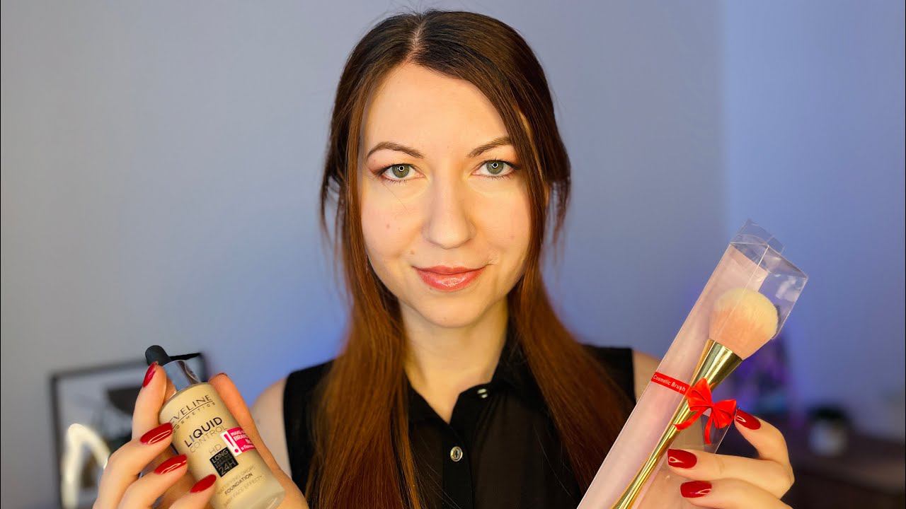 АСМР ❤️ Релакс макияж ♀️ Болтаем смотреть онлайн