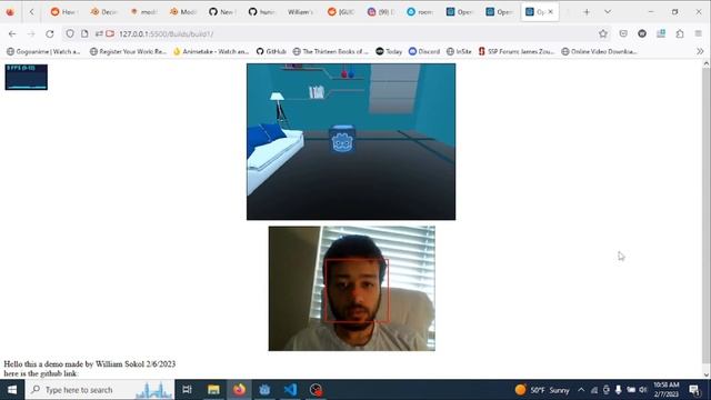 Playing with OpenCV Head-tracking and Godot смотреть онлайн