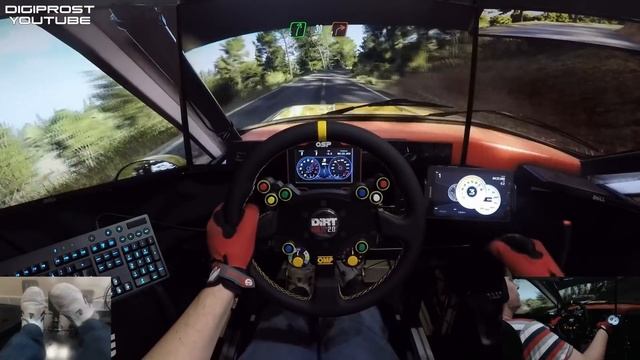 DIRT RALLY 2.0 - DIVERSION ASEGURADA RENAULT 5 TURBO смотреть онлайн