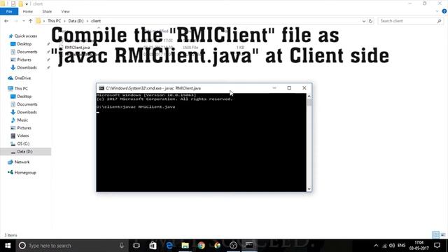 RMI Java programs Execution Step-By-Step process смотреть онлайн