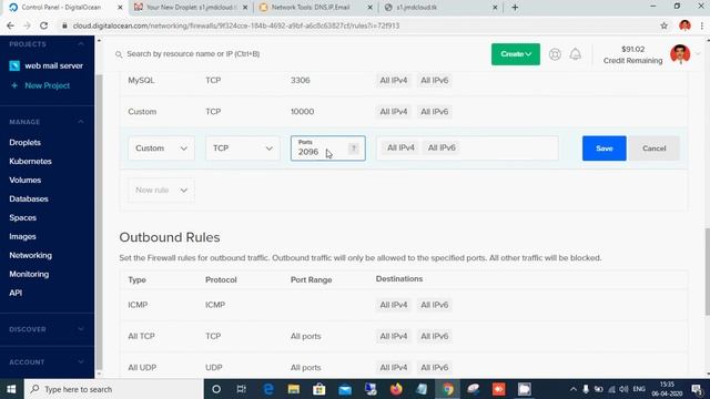 how to configure cpanel & whm | how to create a firewall rules on digital ocean смотреть онлайн