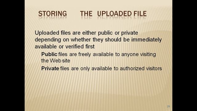 File Handling in PHP смотреть онлайн