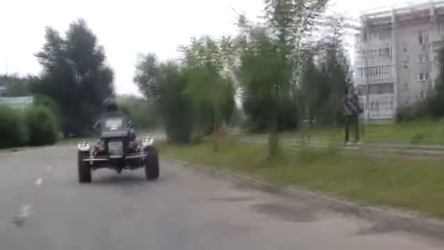 Самодельный Трайк из мотоцикла Урал смотреть онлайн
