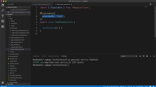 Part 16 Angular 8 Tutorial Series by TechTechTuts in 2019: DI in Angular 8 | Angular 8 Service Clas смотреть онлайн