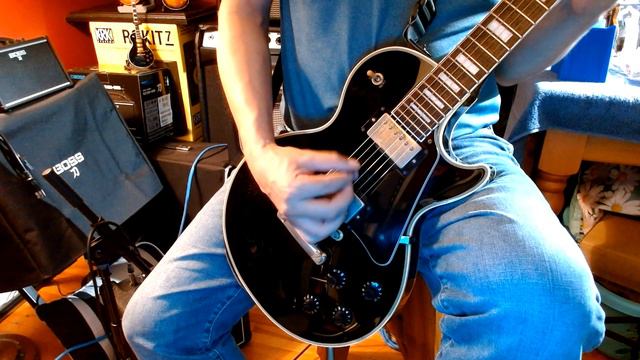 2000 Epiphone Les Paul Custom - Ebony (Made in Japan) смотреть онлайн