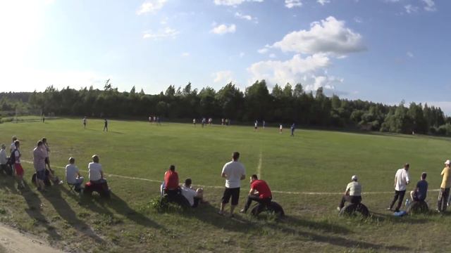 30.05.2015. Чемпионат Шатурского р-на. ФК "Озеро Белое"-ФК "Факел" (Пышлицы)-5:1. 1-ый тайм 2/3 смотреть онлайн