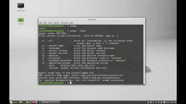 Check Kernel Version in Linux Mint ( Ubuntu ) Command Line Terminal