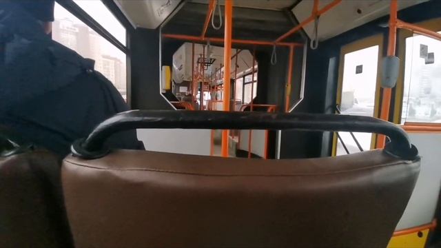 МИНСК (Беларусь) | Поездка на Автобусе; МАЗ-105.065; гос. АВ 3972-7; марш. 144с. (17.02.2023 г.) смотреть онлайн