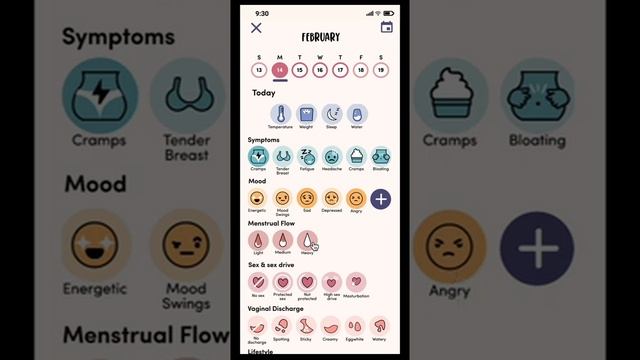 Period & Cycle App | UX/UI Designer | carotorarza смотреть онлайн