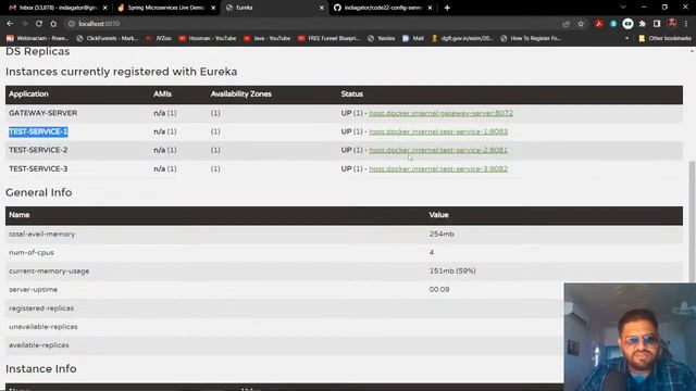 Spring Microservices | Config, Eureka and Gateway Servers | Dockers | IntelliJ Idea | Postman смотреть онлайн