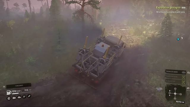 SnowRunner español / exploracion Geológica / Taymir / 4 / (GEOLOGICAL EXPLORATION) смотреть онлайн