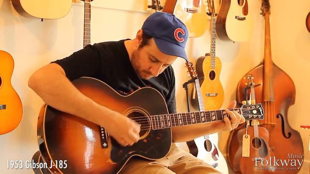 Folkway Music - 1953 Gibson J-185 смотреть онлайн