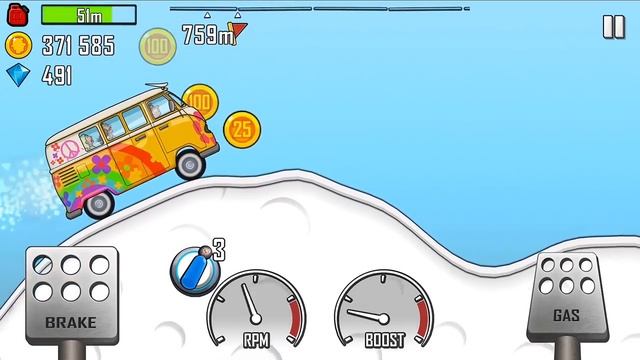 Hill Climb Racing - Геймплей Прохождение Часть 7 смотреть онлайн
