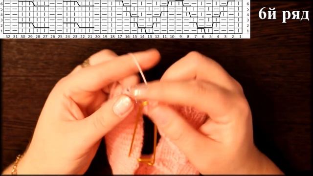 Школа вязания.Шапка без шва. Круговыми спицами смотреть онлайн